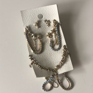Free People cuff earring 3-pack